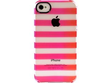 Foto Uncommon Funda iPhone 4/4S Pink Orange Stripe Uncommon