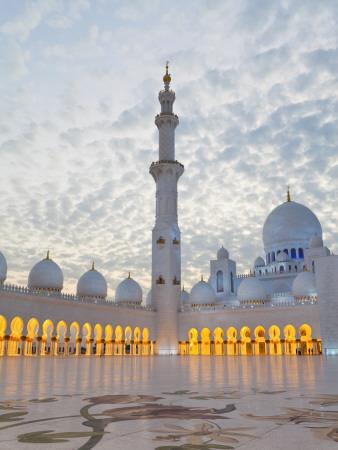Foto United Arab Emirates (UAE), Abu Dhabi, Sheikh Zayed Bin Sultan Al Nahyan Mosque, Gavin Hellier - Laminas foto 504143