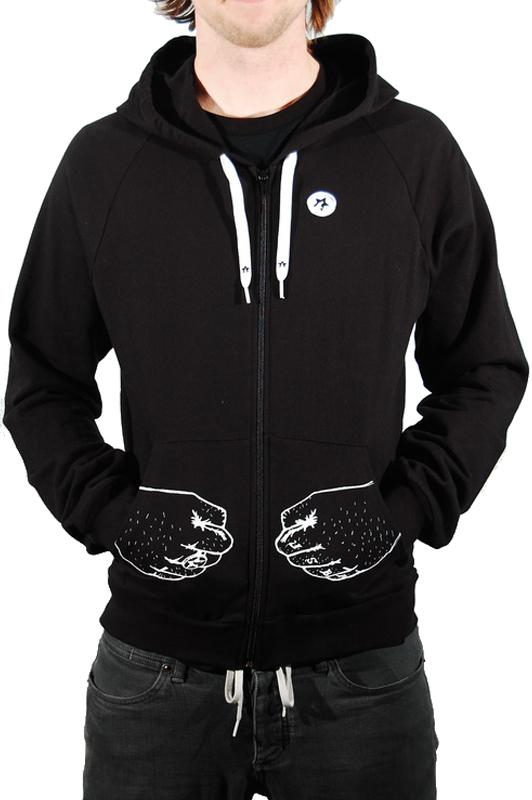 Foto Unitedskateboardartists Fists black/white Sudadera con capucha y