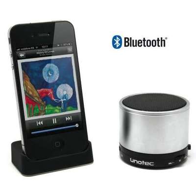 Foto Unotec Maxround Mini Altavoz Bluetooth Para Iphone Y Smartphone. foto 352157