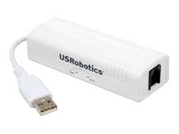 Foto USRobotics 56K USB Faxmodem USR5637 - Fax / módem - externa - USB - 5 foto 332832