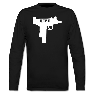 Foto Uzi Shotgun Camiseta Manga Larga foto 332227