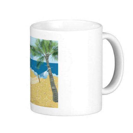 Foto Vacaciones tropicales de la hamaca de la playa del Taza De Café foto 561957