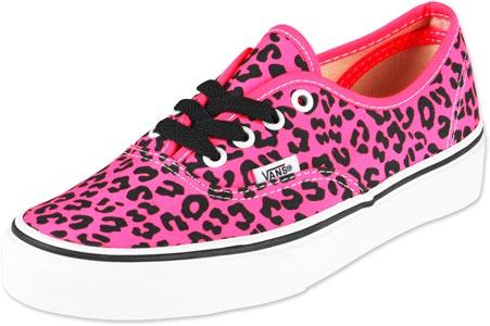 Foto Vans Authentic W calzado leopard pink/black 41,0 EU 8,5 US foto 548992
