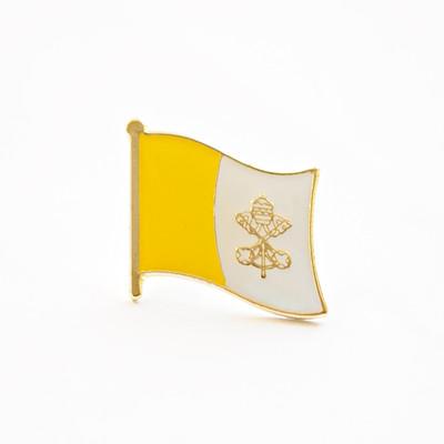 Foto Vatican City/ciudad Del Vaticano Bandera Lapel Pin Flag Pins 16mm foto 537651