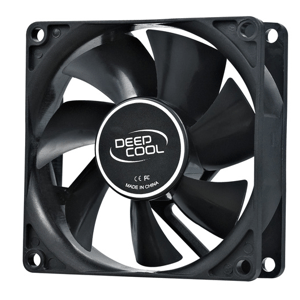 Foto Ventilador caja DEEPCOOL 80 Negro