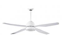 Foto Ventilador techo blanco palas metacrilato