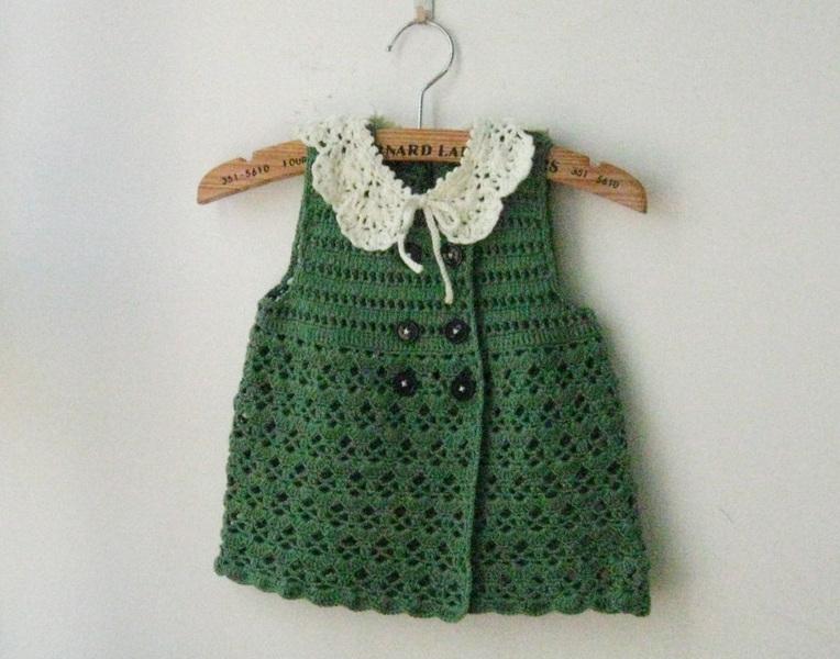 Foto Verde Nias Crochet beb Faldas primavera foto 374747