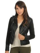 Foto Vero Moda Polly Short Chaqueta de piel negro