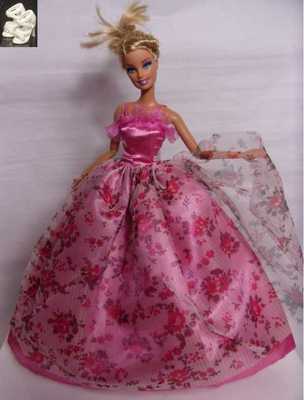 Foto Vestido + Zapatos De Fiesta Princesa Para Barbie O Muñeca Similar. V-228 foto 957540