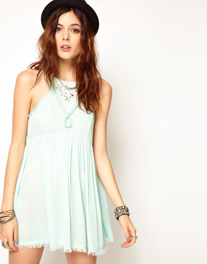 Foto Vestido babydoll con adorno de espejos Dreamlover de Somedays Lovin... foto 731247