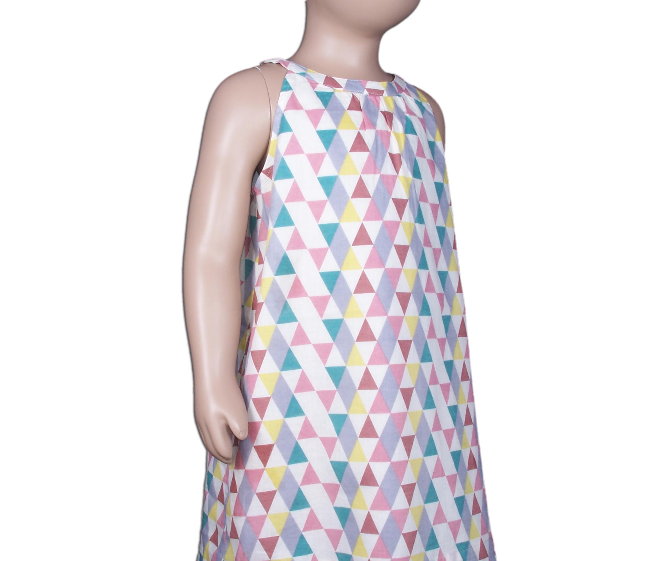 Foto Vestido de triángulos de nice things mini-2 años