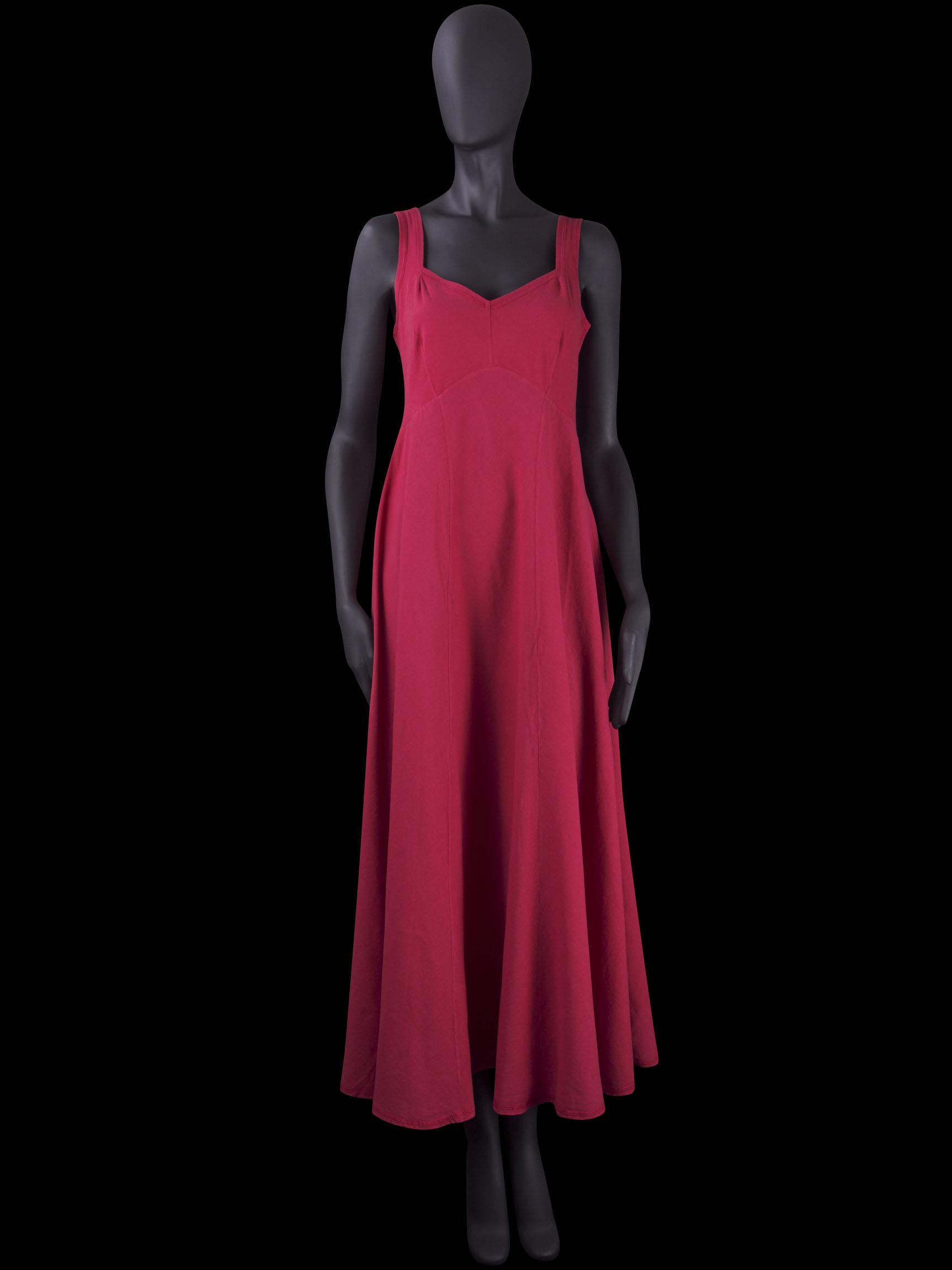 Foto Vestido Madona Largo Rubi