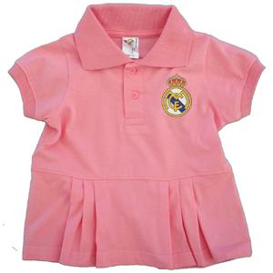 Foto vestido rosa bebé real madrid