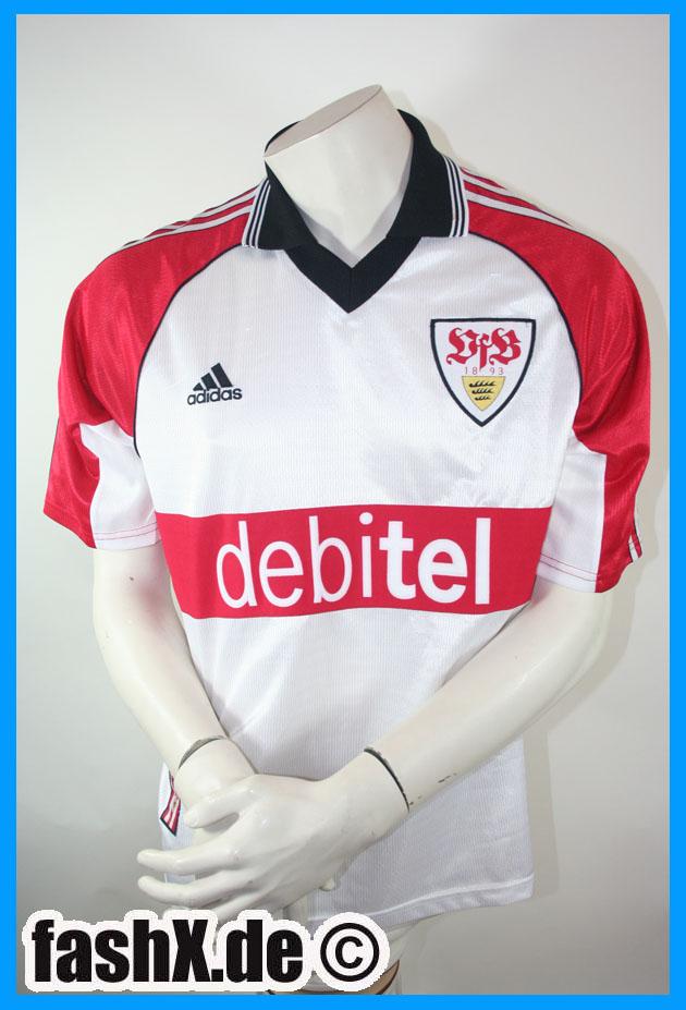 Foto VfB Stuttgart camiseta Adidas 10 Balakov talla M 1999/00 foto 1304