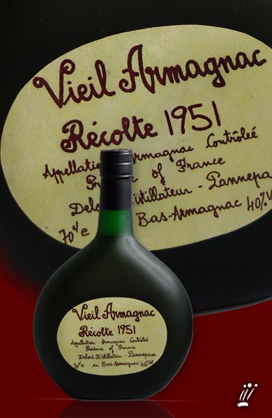 Foto Vieil Armagnac 1951 Delord (382 86 euro;/l) Frankreich foto 203382