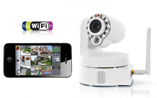 Foto Vigilabebes con WIFI-IP-12 Leds