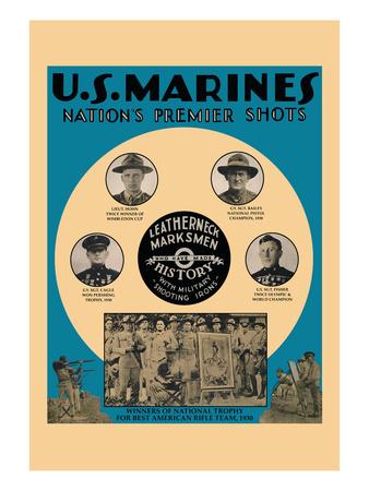 Foto Vinilos decorativos U.S. Marines, Nation's Premier Shots, 81x61 in. foto 973468