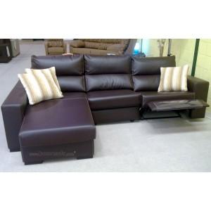 Foto VIOLETA sofa 3pl con 1 relax y chaiselong derecho bongo 84 foto 189380
