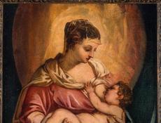 Foto Virgen y el niño de Tintoretto foto 372619