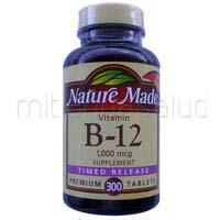 Foto Vitamina B12 Nature Made 1000 mcg 300 capsulas