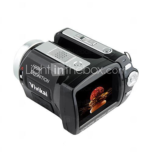 Foto vivikai dv-558 12MP cámara de vídeo digital videocámara w / 2.4 pulgadas TFT LCD, zoom digital 8x (dce1041) foto 617797