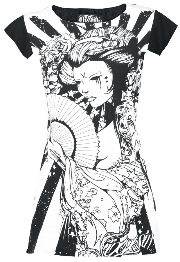 Foto Vixxsin: Geisha - Camiseta Mujer foto 52751