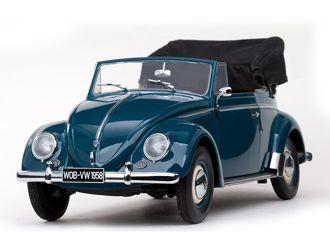 Foto VW Beetle Cabriolet (1958) Diecast Model Car