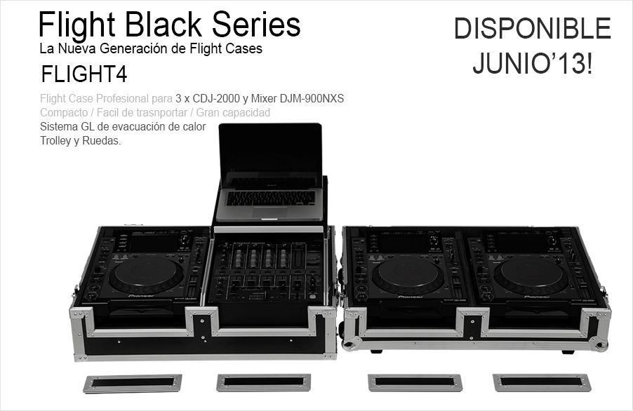 Foto WALKASSE FLIGHT 4 Suitcase For 2 Cds And Mixer