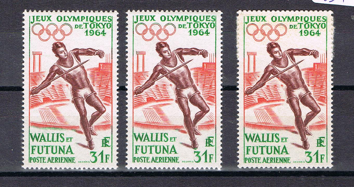 Foto Wallis und Futuna 1 Wert 1964