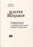 Foto Walter Benjamin - Walter Benjamin. Obras I. Vol 1 - Abada foto 259944