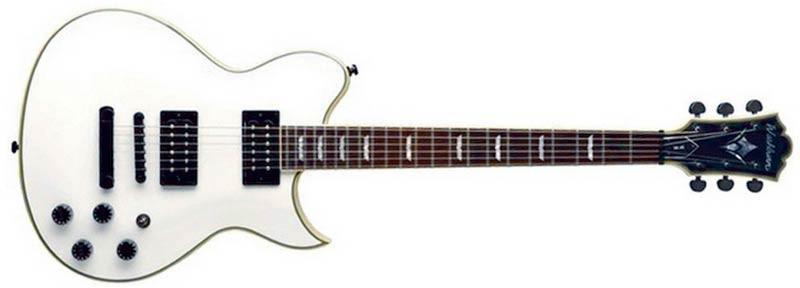 Foto Washburn WI-45 WH Blanca. Guitarra electrica cuerpo macizo de 6 cuerda