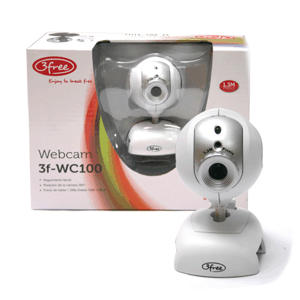 Foto WebCam 3FREE 1.3 Mpx Blaca USB 2.0 3F-WC100-W foto 444616