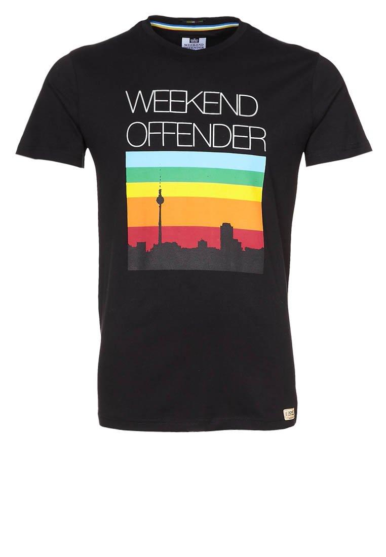 Foto Weekend Offender Berlin Skyline Camiseta Print Negro S foto 93770