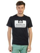 Foto Weekend Offender Prison Camiseta azul marino / gris