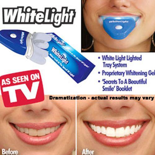 Foto White Light Sistema De Blanqueamiento Dental Anunciado En Tv foto 267061