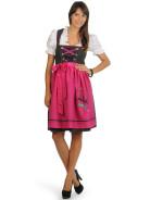 Foto Wiesnkönig Dirndl Mia negro/rosa foto 863720
