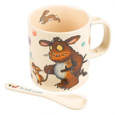 Foto Wild and Wolf Gruffalo Spotty Mug and Spoon Set