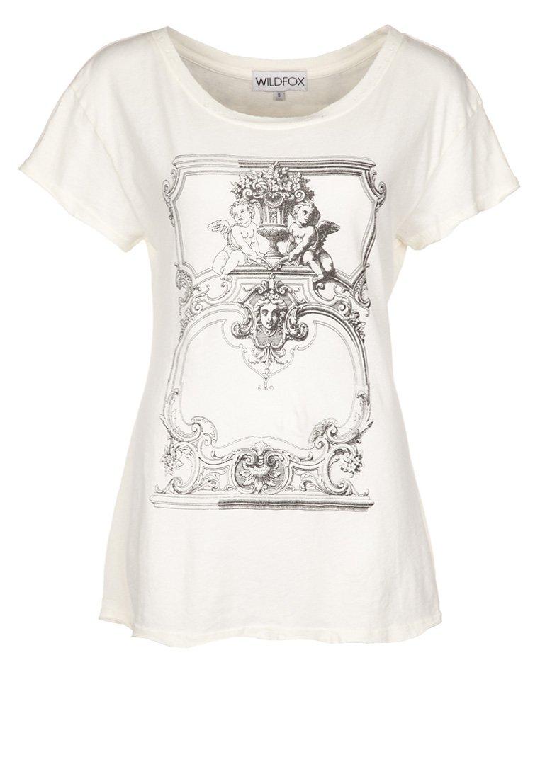 Foto Wildfox MILAN Camiseta print blanco
