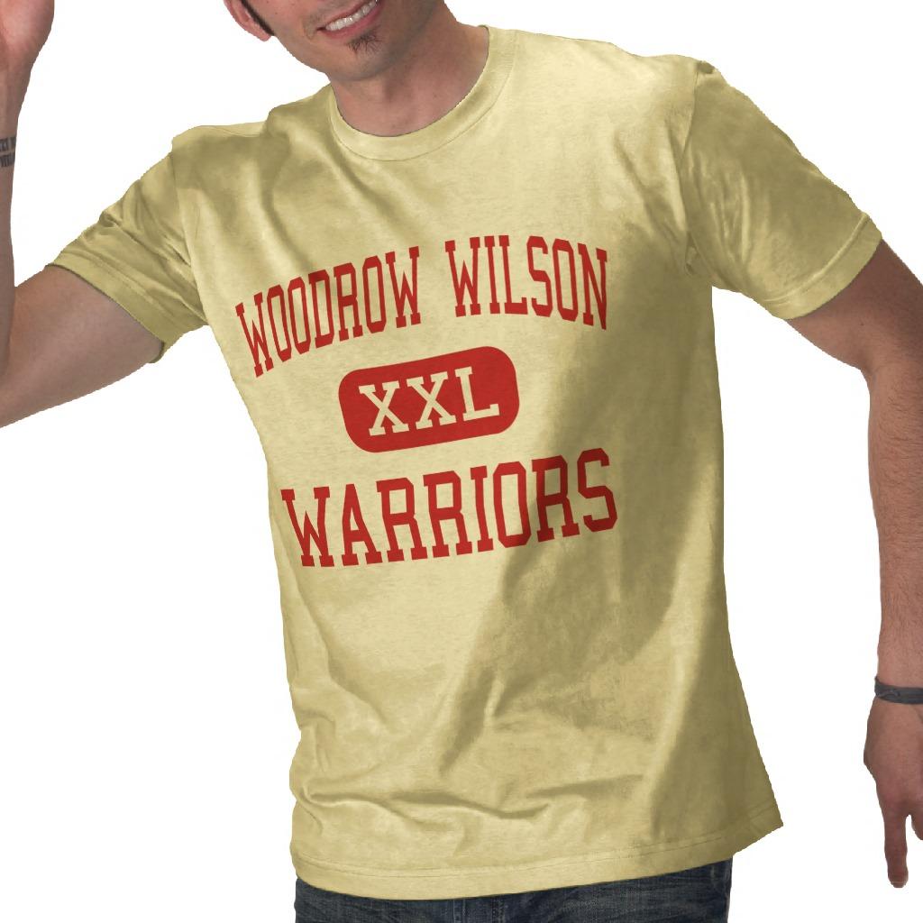 Foto Woodrow Wilson - guerreros - centro - Terre Haute Camisetas foto 974155