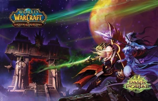 Foto World Of Warcraft Ccg Through The Dark Portal Playmat