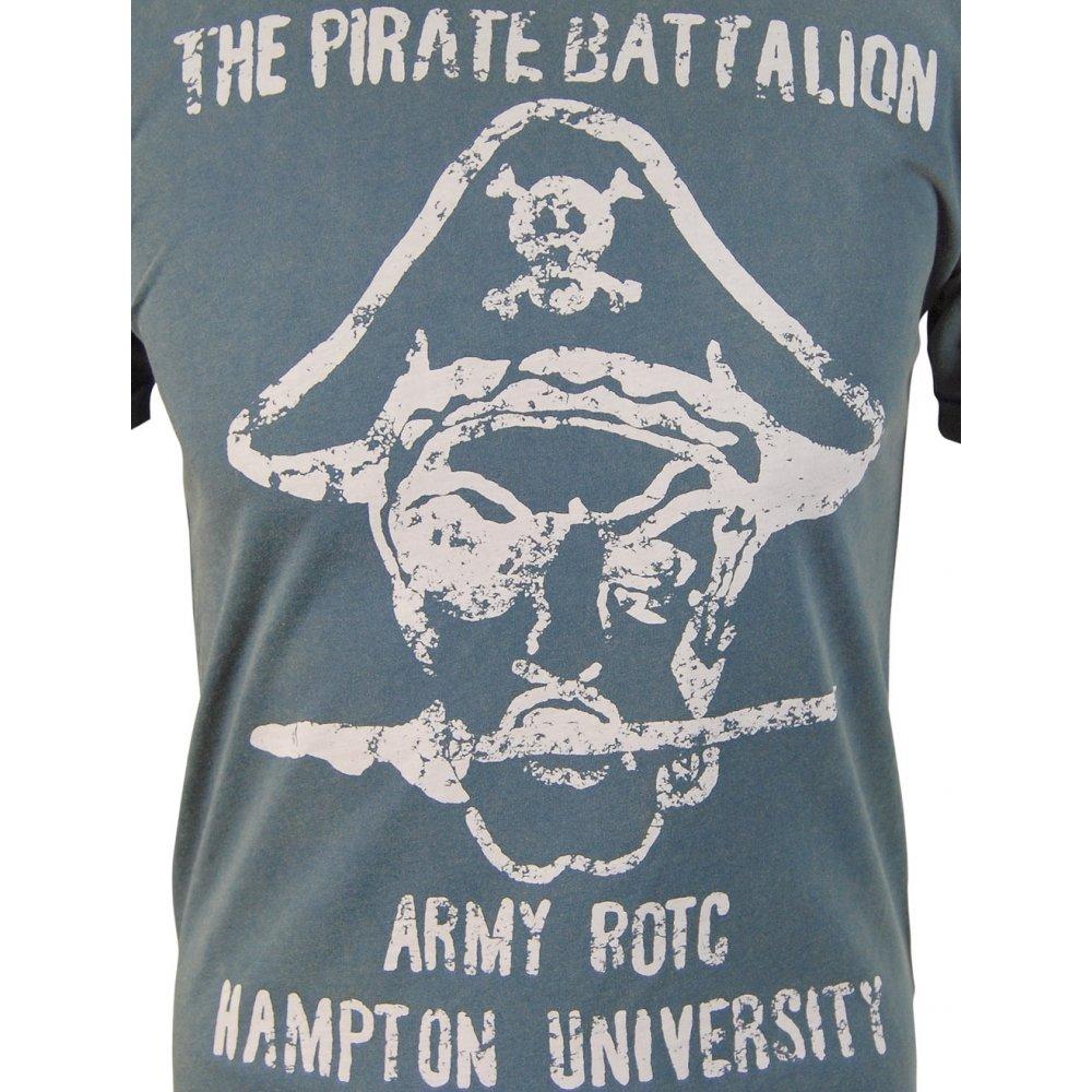 Foto Worn By Mens Pirate Battalion T Shirt, Vintage Blue foto 558120