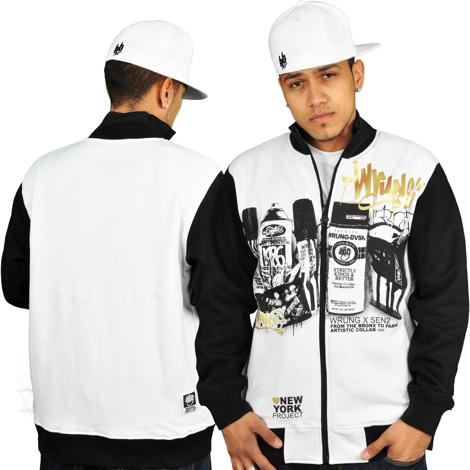 Foto Wrung Division From Bx To Paris Chaquetas Deportivas Blanco foto 528483