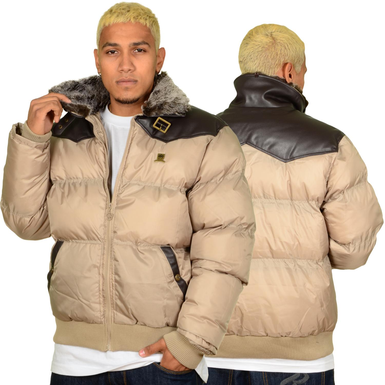 Foto Wrung Division Holis Hombres Chaquetas De Invierno Beige foto 528496