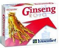 Foto Ynsadiet Ginseng Rojo Coreano 500mg 45 cápsulas