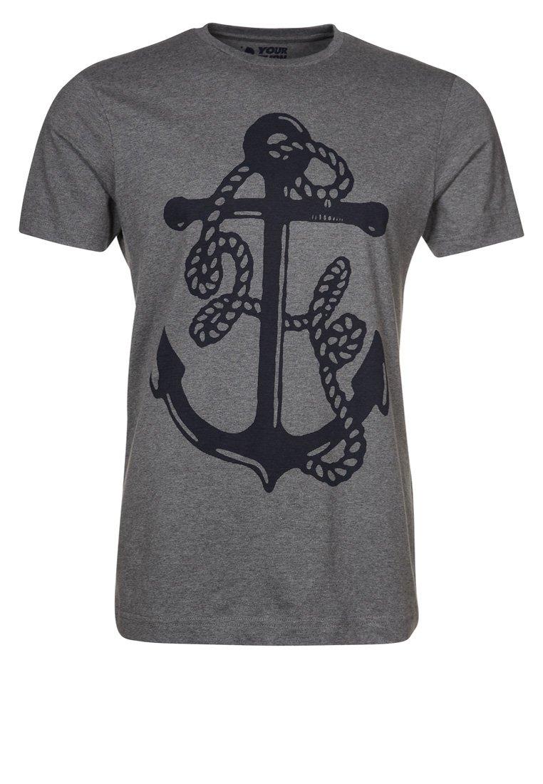Foto YOUR TURN ANKER Camiseta print gris foto 969132
