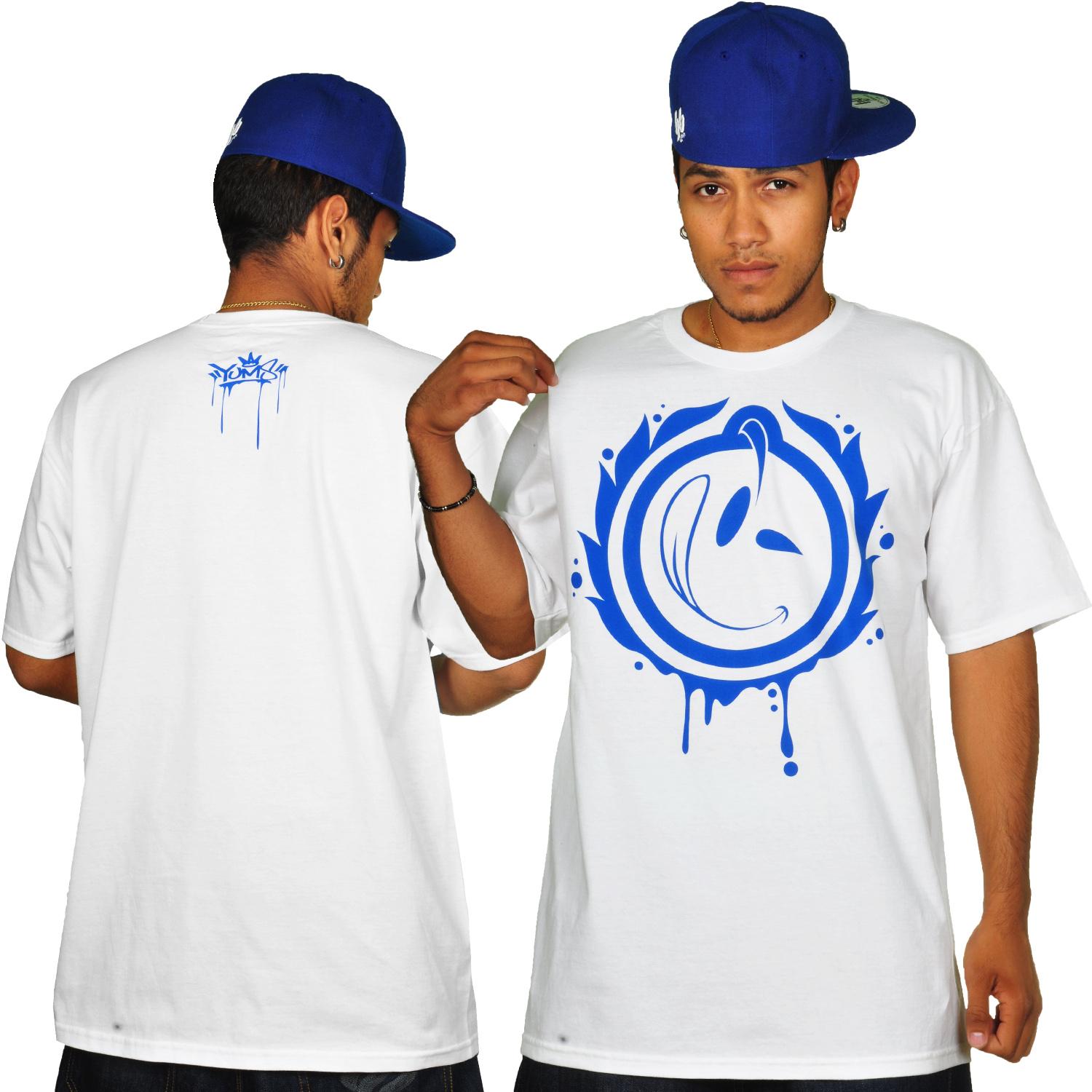 Foto Yums Crest Hombres T-shirt Blanco foto 341709