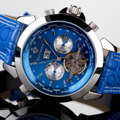 Foto Yves Camani  Reloj Hombre  Automatico  Acero Azul Nuevo foto 129401