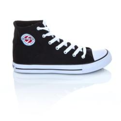 Foto Zapatilla silver lona bota basic hombre
