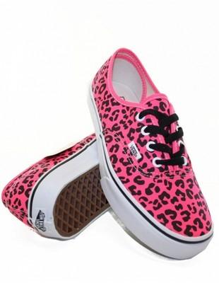 Foto Zapatilla Vans Autentic Neon/leopard Varias Tallas Mujer Del 5.5 Al 7.5 foto 356641